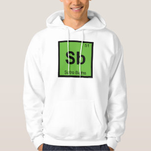 Sudadera Sb - Baños Sutro San Francisco Símbolo Químico