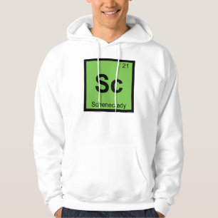 Sudadera Sc - Schenectady Nueva York Símbolo de la Ciudad Q