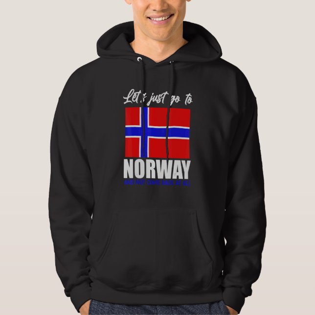 Sudadera Scandinavia   Norwegian Flag Nordic Country Norway (Anverso)