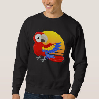 Sudadera Scarlet Macaw Costume Men Women Kids