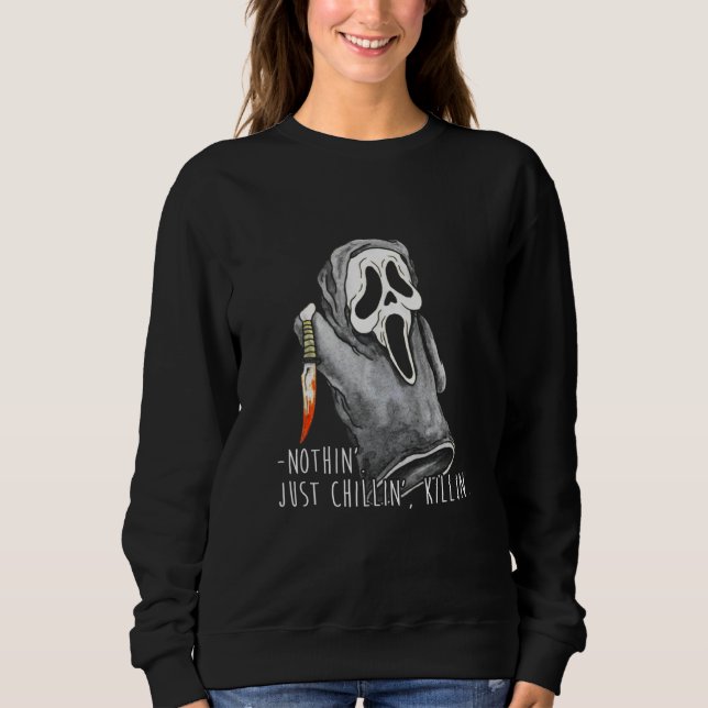 Sudadera Scary Costume Halloween (Anverso)