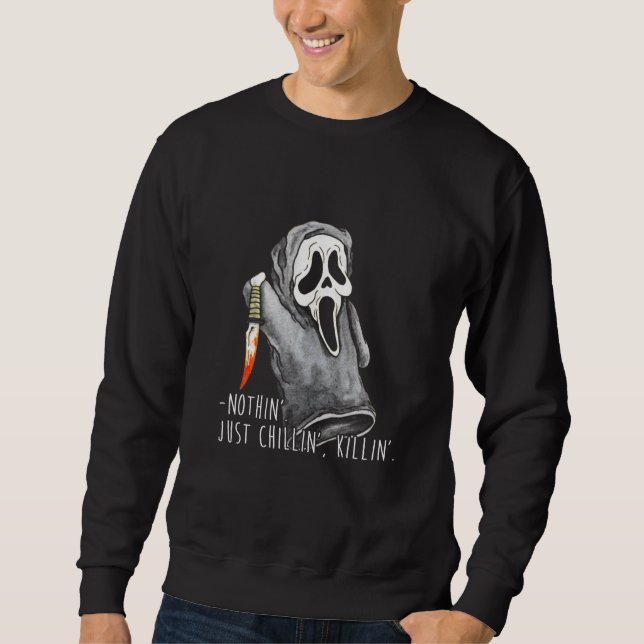 Sudadera Scary Costume Halloween (Anverso)
