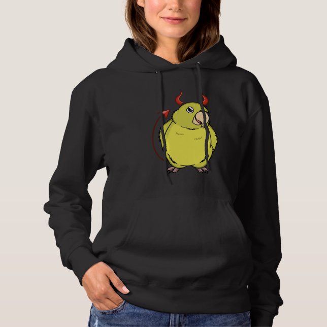 Sudadera Scary Devil Costume Parrot I Parroquia Amarilla (Anverso)