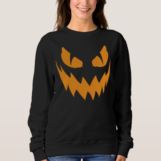 Sudadera Scary Halloween Face (Anverso)