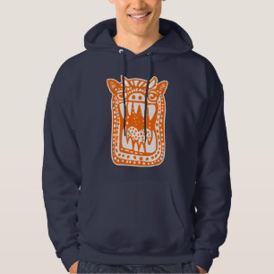 Sudadera Scary Monster - Naranja