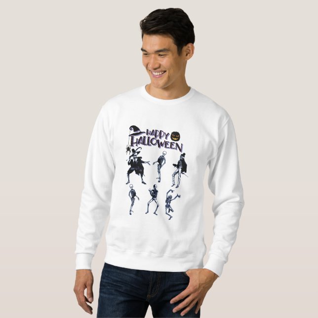 Sudadera Scary Skeletons Fiesta (Anverso completo)