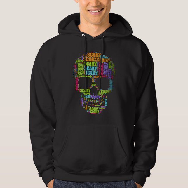 Sudadera Scary Skull Scary Halloween (Anverso)