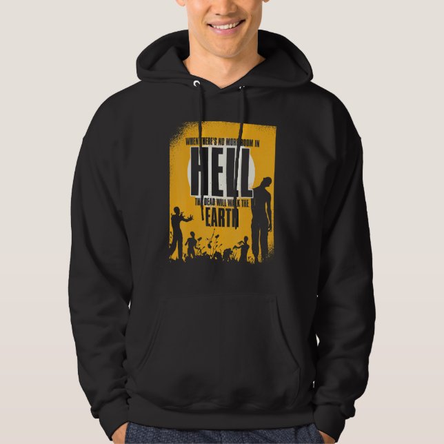 Sudadera Scary Spooky Zombie Horror Fan Tee (Anverso)