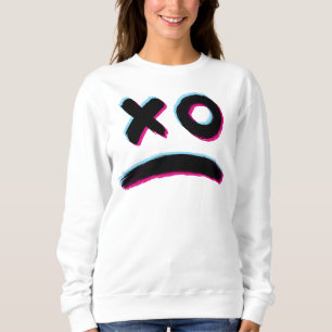 Sudadera Scary Stroke Smile Face Glitch Happy Halloween