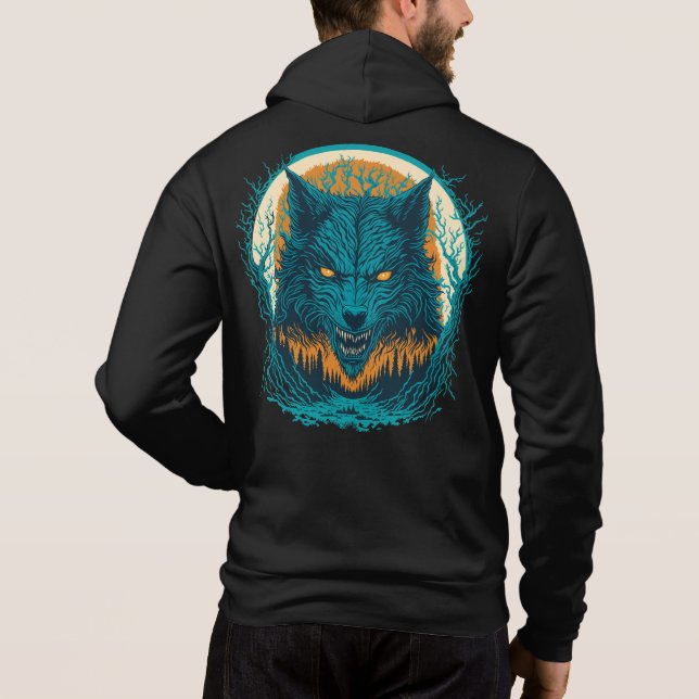 Sudadera Scary Werewolf (Reverso)
