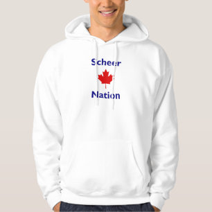 Sudadera Scheer Nation Canada Elección Color de hoja de arc