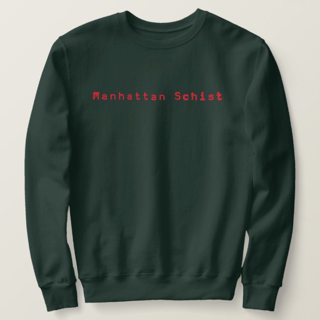 Sudadera Schist de Manhattan - Días feriados / Navidades Sw (Anverso del diseño)