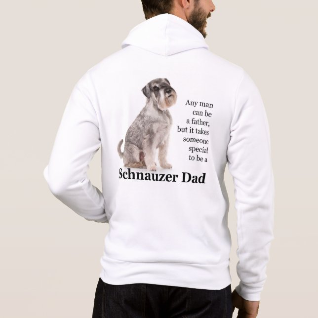 Sudadera Schnauzer Dad Hoodie (Reverso)