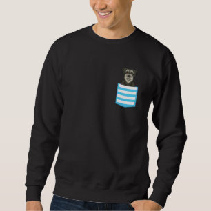 Sudadera Schnauzer, dueño de un perro callejero, adorno de