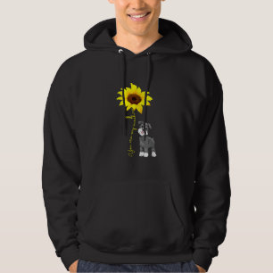 Sudadera Schnauzer es mi mamá Sunshine Sunflower Schnauzer