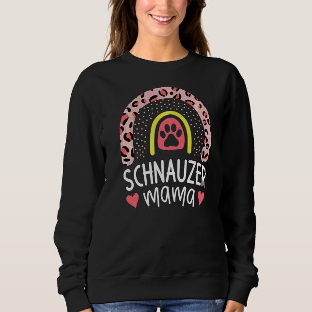 Sudadera Schnauzer Mama Cute (Anverso)