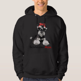 Sudadera Schnauzer Mom Bandana Mujeres Schnauzer Dog