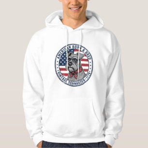 Sudadera Schnauzer Patriótico Vintage