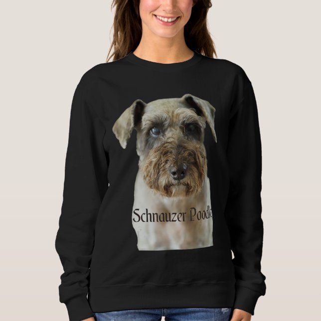 Sudadera Schnauzer Poodle Dog Shirt Schnauzer Poodle (Anverso)