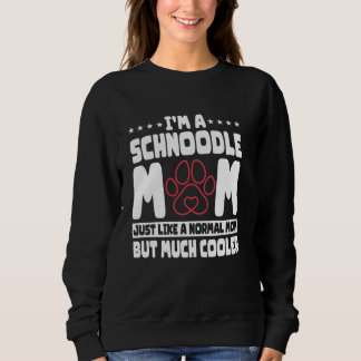 Sudadera "Schnoodle Dog Lover Mom Fur Parent Mother"