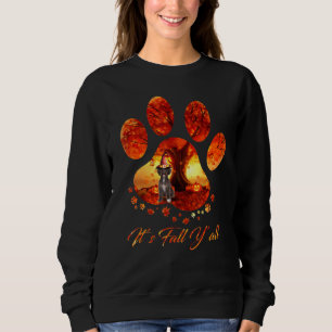 Sudadera Schnoodle su caída Yall Dog Paw Halloween
