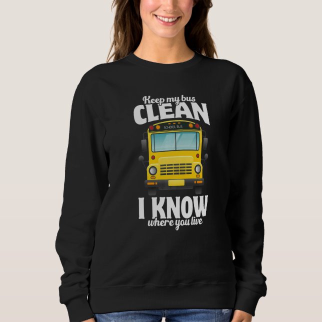 Sudadera School Bus Driver Appreciation Back To School Busm (Anverso)