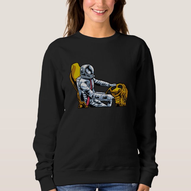Sudadera School Bus Driver Astronaut Space   Work Job Bus D (Anverso)