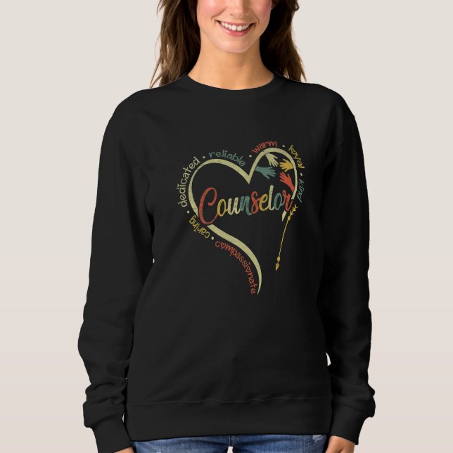 Sudadera School Counselor Appreciation Retro Counseling Wee (Anverso)