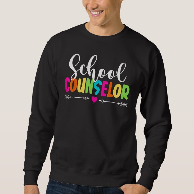 Sudadera School Guidance Counselor Appreciation Back To Sch (Anverso)