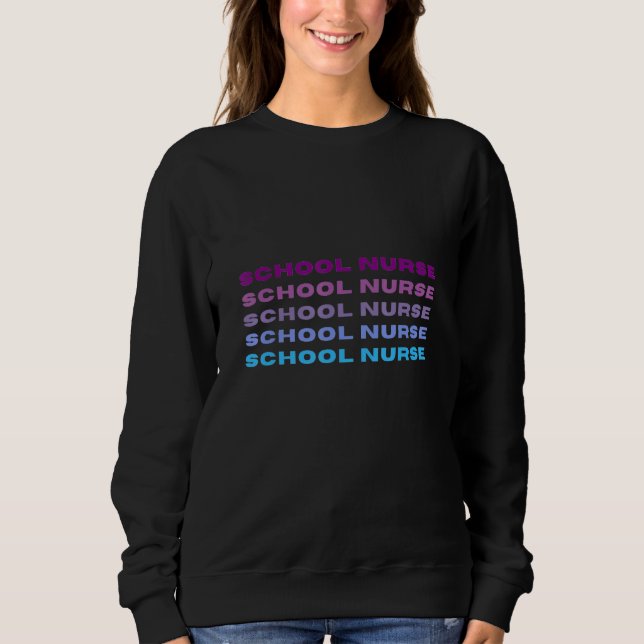 Sudadera School Nurse (Anverso)