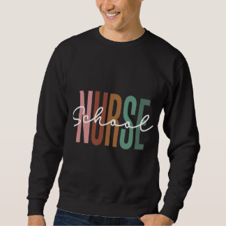 Sudadera School Nurse Mens Sweatshirt