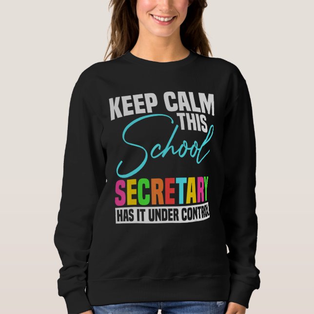 Sudadera School Secretary u2013 Professional Administration (Anverso)