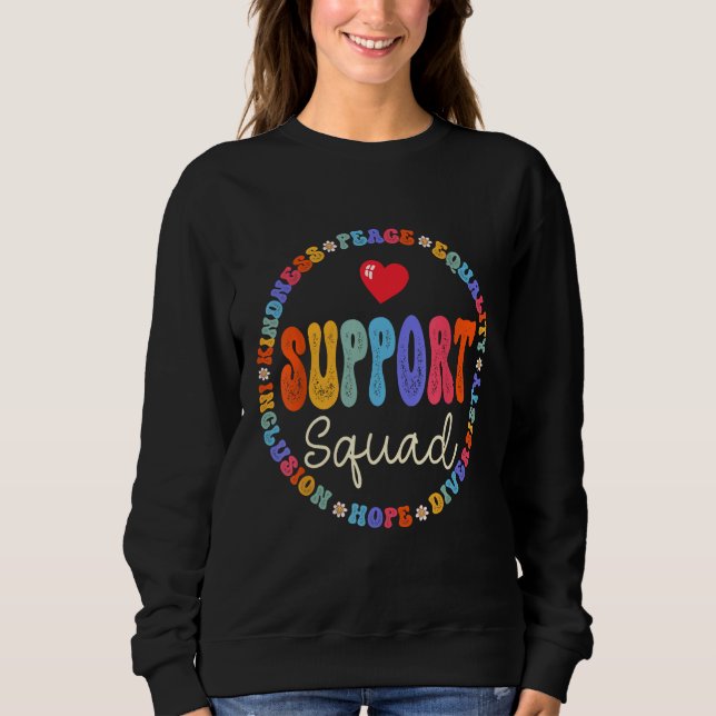 Sudadera School Support Services Team Teacher Support Squad (Anverso)