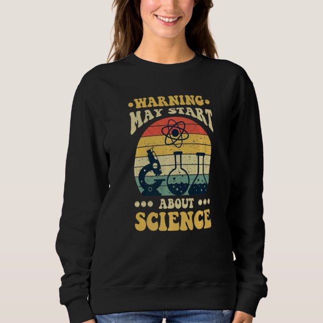 Sudadera Science  Science   I Love Science  1 (Anverso)