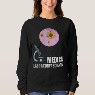 Sudadera Scienti de Laboratorio Médico de Laboratorio Técni