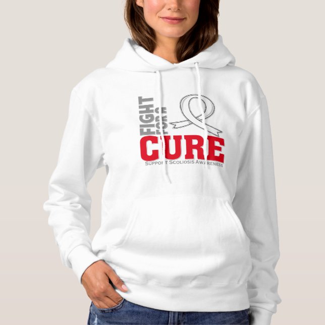 Sudadera Scoliosis Fight For A Cure (Anverso)