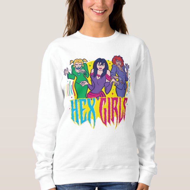 Sudadera Scooby-Doo | Chicas hexadecimales (Anverso)