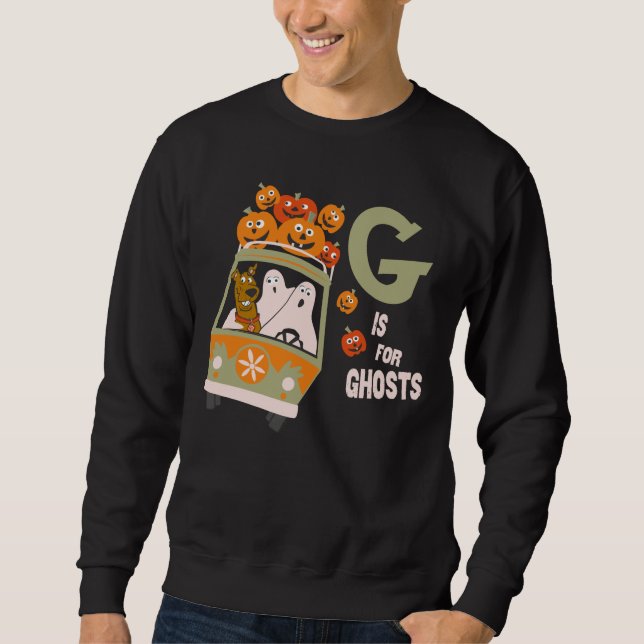 Sudadera Scooby-Doo | G es para Ghosts (Anverso)