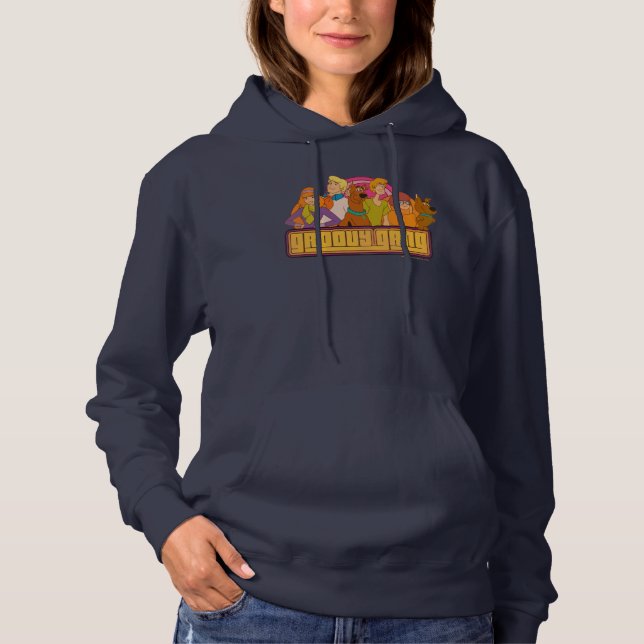 Sudadera Scooby-Doo | Gráfico retro Personalizado "Groovy G (Anverso)