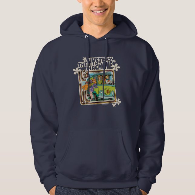 Sudadera Scooby-Doo | "It's Lit" Mystery Machine Graphic (Anverso)