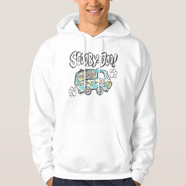 Sudadera Scooby-Doo | Mystery Machine Sketch (Anverso)