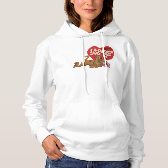 Sudadera Scooby-Doo - No es ningún misterio... te amo (Anverso)