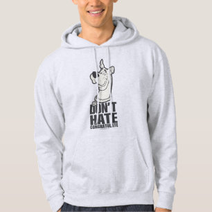 Sudadera Scooby-Doo "no odia, no felicita" el gráfico