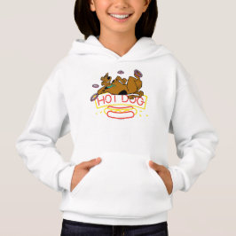 Sudadera Scooby-Doo Rótulo de neón de perro caliente