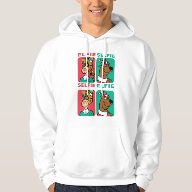 Sudadera Scooby-Doo & Shaggy "Elfie Selfie" (Anverso)