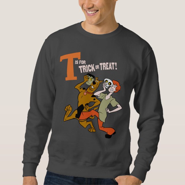 Sudadera Scooby-Doo | T es para Truco o Tratamiento (Anverso)