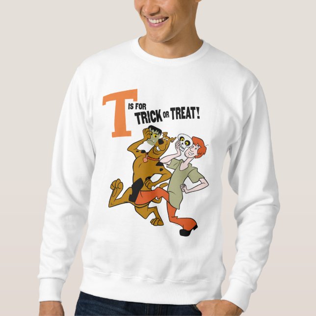 Sudadera Scooby-Doo | T es para Truco o Tratamiento (Anverso)