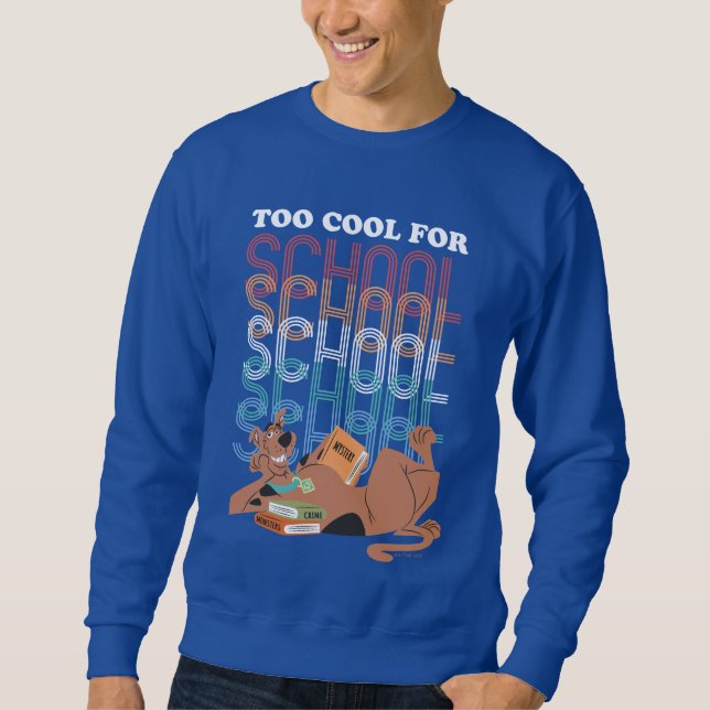 Sudadera Scooby-Doo También Guay Para La Escuela (Anverso)