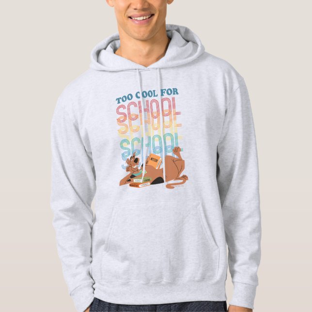 Sudadera Scooby-Doo También Guay Para La Escuela (Anverso)