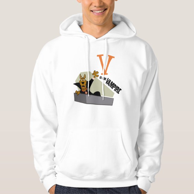 Sudadera Scooby-Doo | V es para Vampiro (Anverso)